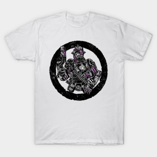 Post Apocalypse Robotic Police Officer T-Shirt